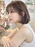 韓国風ボブカット+水素×コラーゲントリートメント