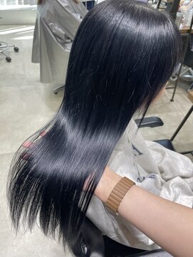 フェリア 渋谷(Feria) 【Feria 渋谷】アディクシーカラー×ブルーブラック"Tsuyuki"