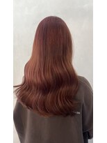 エイト プラット 渋谷2号店(EIGHT plat)&nbsp;ワンブリーチ レッドカラー