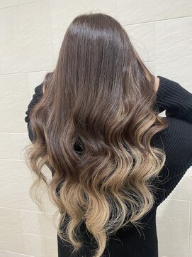 グランディールヘアデザイン(grandir hairdesign) ナチュラルグラデーション！-Yurika-