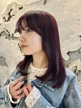 ガーデントウキョウ(GARDEN Tokyo) ミディアムレイヤー/ボルドーカラー/暖色カラー