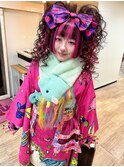 ☆祝☆成人式♪ 【個性的な振袖着付け♪+盛り髪ヘアセット】
