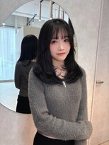 ジーナ 札幌(Zina)&nbsp;髪質改善＊ミディアムレイヤー＊美髪【Zina札幌】