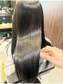 ロング髪質改善ストレート