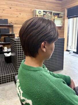 ラロ(raro) 刈り上げないカット/ブラウンベージュ