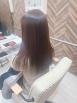 ヘアメイクゼロ 坂戸駅前店(hairmake zero)&nbsp;ナノバブルケア+質感再生ケアカラー+Aujua or oggiotto