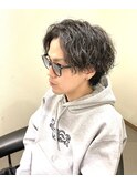 スペインカール/スパイキーショート/フェザーパーマ/小倉