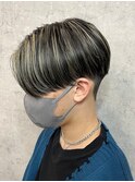 ハイライト/ツイストパーマ/メンズ/アップバング/men's