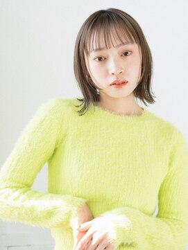 ファーレ ツルミ(Fare tsurumi) 切りっぱなしボブ　外ハネボブ　イメチェン　美髪　ワイドバング