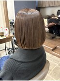 /大人ガーリー/ダークアッシュ/似合わせカット/鎌取
