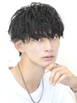 アーリー(Ali'i) 波巻きスパイラルパーマ韓国マッシュmen's