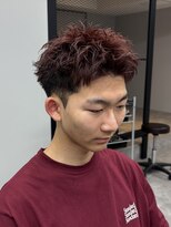 ファースト 秦野店(First)&nbsp;スパイキーショート/ワインレッド/メンズショート/秦野
