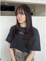 アリー(ALLY)&nbsp;顔周りレイヤー＋ラベンダーぴんく