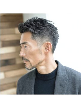 アンサ 阪急桂店(ANSA) ビジネスショート/リバースショート/リバースパーマ/30代/40代