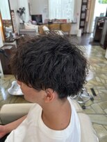 ヘアーメイクフィールヒルズ(FEEL HILLS) メンズ波巻きパーマ