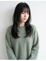 ポワト 獨協大学前(poi to...)&nbsp;黒髪シースルーミディアム