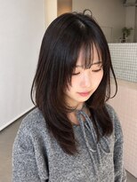 ルトワフクロマチ(Lutowa Fukuromachi)&nbsp;ダークパープル/ナチュラルショート/ミルクブラウン/夏/レイヤー