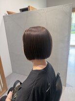 シスイ(sisui) 似合わせストレート/パッツンミニボブスタイル