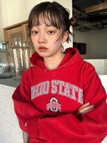 ディッセンバー 渋谷(December) 顔まわりレイヤー/顔まわりカット/透明感カラー/ブラウンカラー