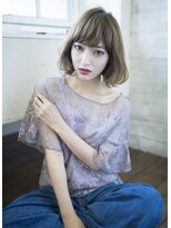 シャンドゥール 栄店(CHANDEUR) 《シアベージュ　ワンカールボブ》牧野
