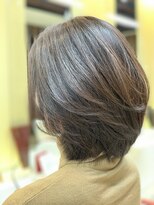 クオリス 上板橋店(QUALIS)&nbsp;40代50代大人女子/ひし形ミディアムレイヤー/乾かすだけ/小顔