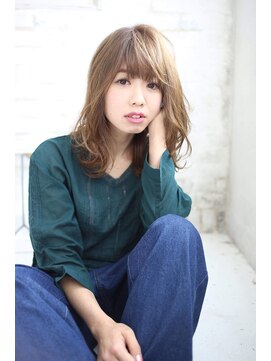 リーフ 掛川店(LeaF) ゆるふわミディ【掛川 美容室】