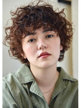 ユノ(juno) 【juno】おしゃれくるくるパーマ☆マッシュショート