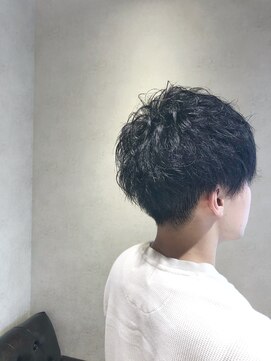 カルテット(Quartett) 【Quartett】ソフトツーブロック ソフトスパイラルパーマ