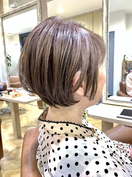 ジェービーヘア 稲毛(jb hair) 小顔上品ヘア透け感カラー暖色カラーハイライトカラー【稲毛】