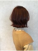 ミニボブ×ロコルカラー×バレンシア×波ウェーブ