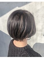 ナゴンスタイル(NAGON STYLE)&nbsp;ダークグレージュ×エアータッチ