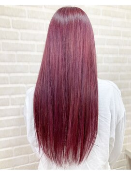 アボックス(abox) ダブルカラー　　ボルドーピンク