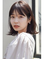 ガーデン ジングウマエ(GARDEN jingumae)&nbsp;小顔に見せるボブルフネビージュカラーｌ