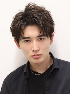 リップス 池袋(LIPPS) ツーブロック　刈り上げ　テクノ　アップバングジョー