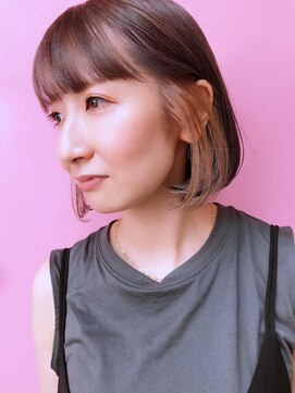 ランプ ヘアー(lamp hair) 【lamp斉藤】インナー×ベージュ