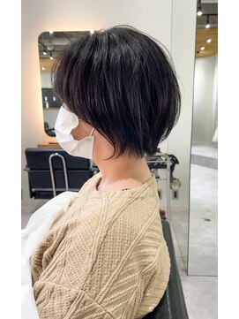 サロンドミルク 新百合ヶ丘店(salon de MiLK) シンプルな丸みの大人可愛いショート［新百合ヶ丘］