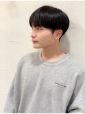 【NORA UMEDA 稲岡】韓国ショートマッシュ シースルーバング