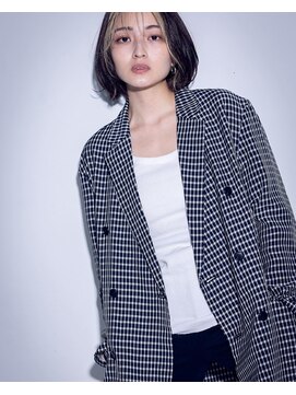 ミエル ヘア 新宿(miel hair) フレーミングカラー