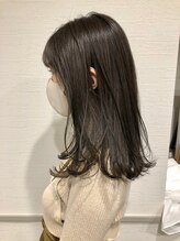 【グレーベージュ】恵比寿/カラー/イルミナカラー/ダブルカラー/トリートメント/前髪カット/メンズ]
