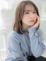 モッズヘア 越谷(mod's hair) 大人かわいいインナーカラーシースルーバングc5越谷20代30代40代