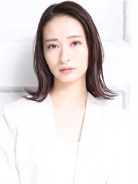 トロン(tronc) 大人可愛い小顔美髪ツヤ髪外ハネワンカールカールボブA3