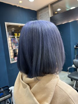 アップル(APPLE!) 春カラー×ハイトーンボブ