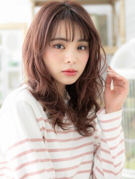 カバーヘア イヴ 戸頭店(COVER HAIR EVE) 大人カシスカラーくせ毛風小顔ウェットヘアTb4戸頭20代30代40代