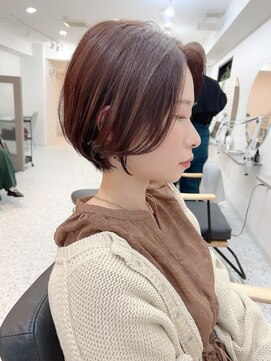 メモリーズ 水天宮前店(Memories) 大人可愛い30代40代50ショートボブショート丸みショート