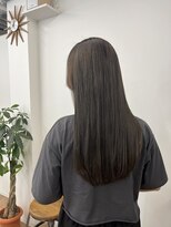 ピープスアンドスー 表参道 渋谷(Peeps&Suu.) 髪質改善トリートメント オリーブグレー