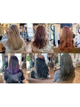 <近鉄八尾>ブリーチなしでも叶う抜群の透明感【グロスカラー】で手触りのよい質感に♪学割U24も人気☆