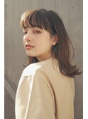 切りっぱなしロブ×ナチュラルレイヤー
