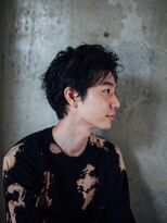 ヴィカーム(VICALM)&nbsp;メンズ 刈り上げない 長めスパイキーショート アップバング