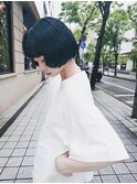 ぱっつんボブ