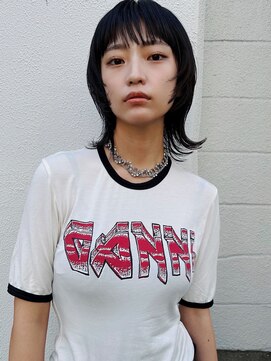 ハイカ(HYCA) wolf hair/black color